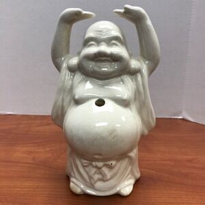 Vintage Benihana‎ of Tokyo White Ceramic Buddha Tiki Mug / Glassware